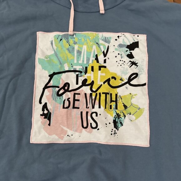 Disney Parks Star Wars May The Force Be With Us Pullover XL - Picture 3 of 6